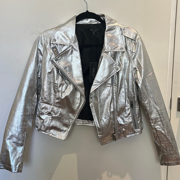 Romeo + Juliet Couture Silver Jacket - Picture 1 of 4